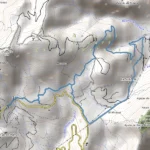 Mapa Les fonts del Desert de les Palmes