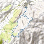 Mapa Vilafamés - Penya Del Corn - Vilafamés