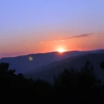 Puesta de sol desde Penyagolosa